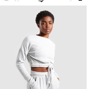 Gymshark relaxed crop sweater